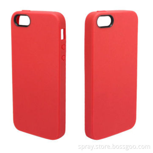 Jelly Series Soft TPU with Microfiber Back Cover Snap on Case for iPhone 5